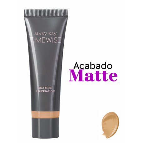 Maquillaje Líquido TimeWise 3D con Acabado Mate - Beige W180