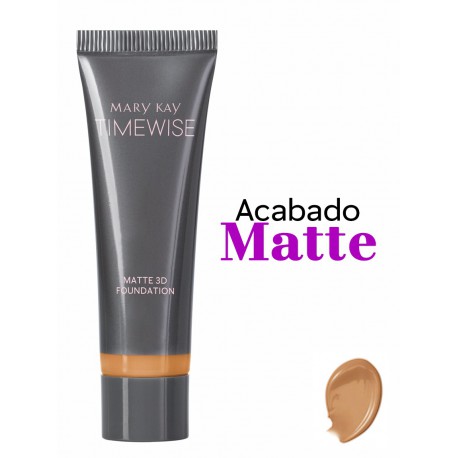 Maquillaje Líquido TimeWise 3D con Acabado Mate - Bronze W100