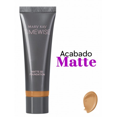 Maquillaje Líquido TimeWise 3D con Acabado Mate - Bronze W110